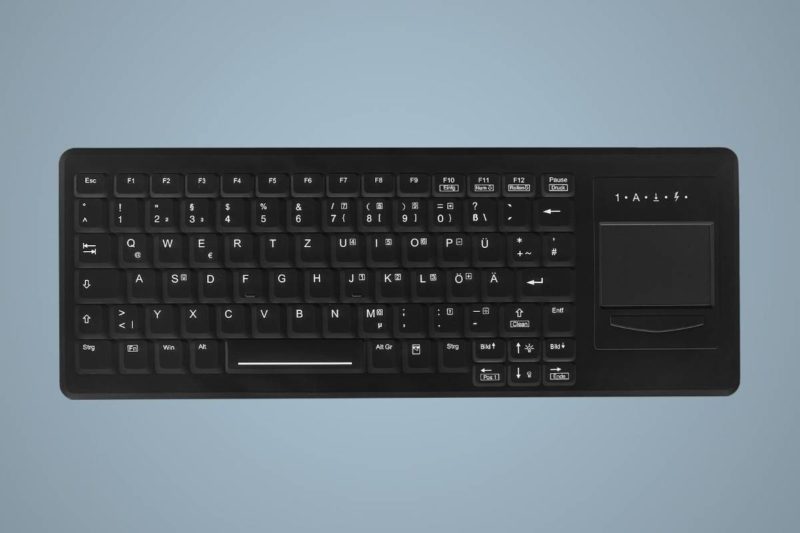 ActiveKey tangentbord med backlit och inbyggd touchpad