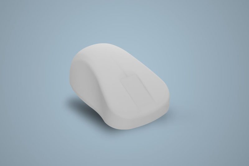 Hygienisk trådlös mus med touchscroll - Bild 2