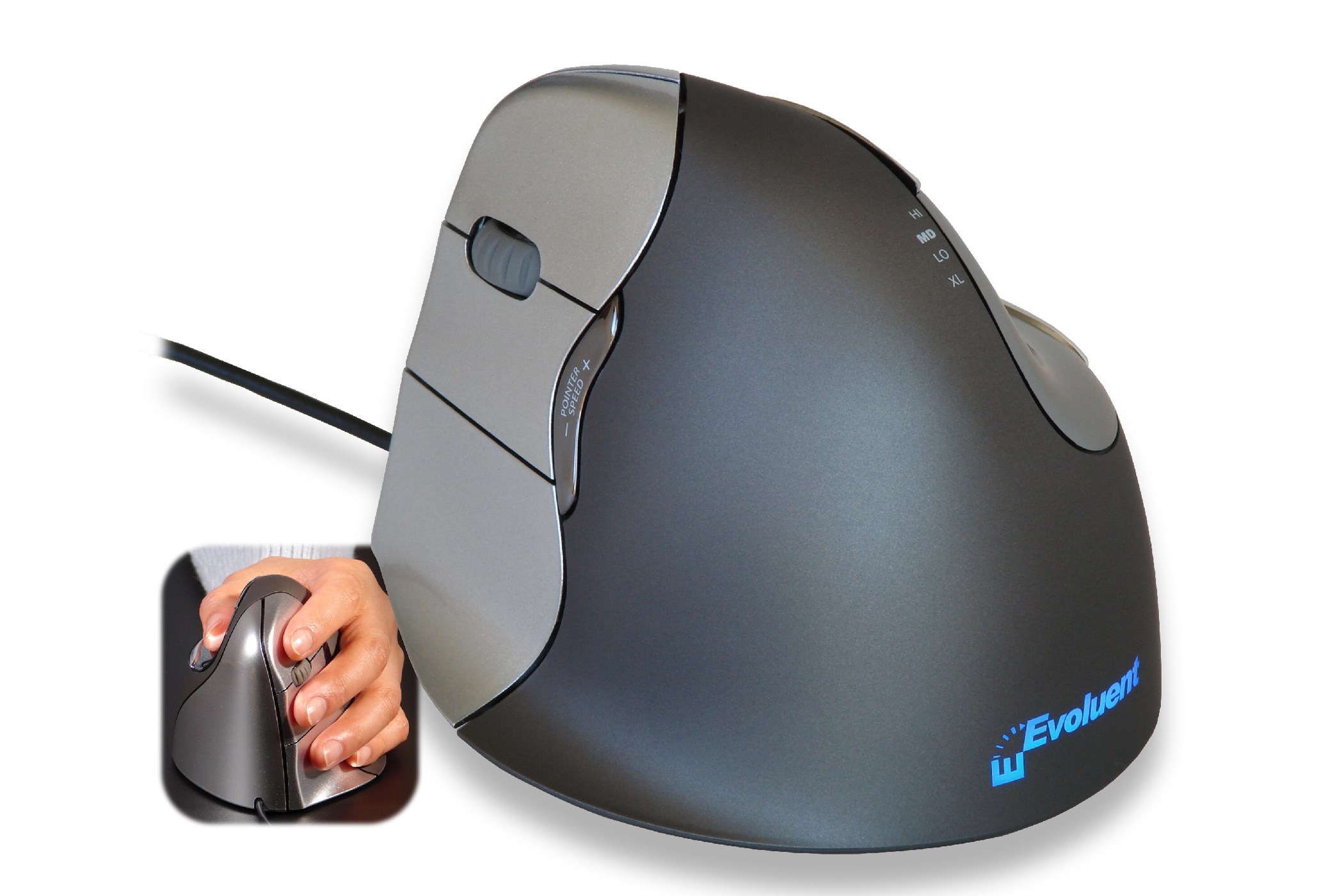 Evoulent verticalmouse V4 left wired